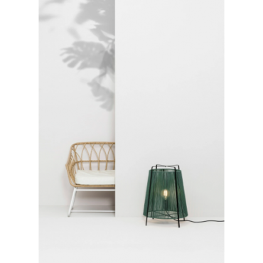 Lampe à poser AKANE verte - OUTDOOR