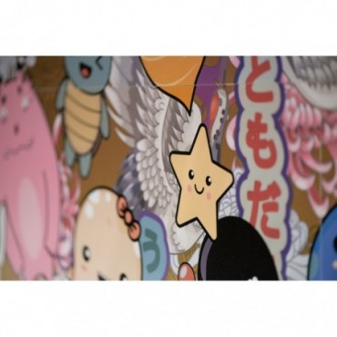 Kawaii - 40x80cm - Teinte decor  - Effet papier peint