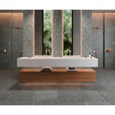 Losa - 60x120cm - Teinte Dacite - Effet Pierre