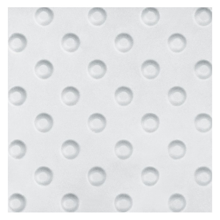 Podotactile - 30x30cm - Teinte Blanc - Effet Design