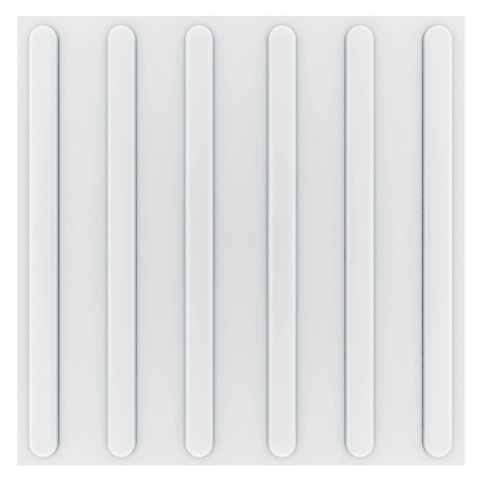 Podotactile - 30x30cm - Teinte Blanc - Effet Design