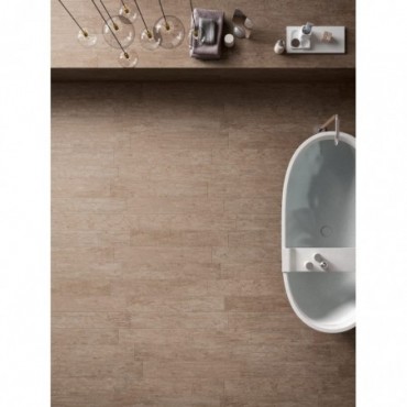 Tablon Dalle Extérieur - 30x120cm - Teinte Clair - Effet bois