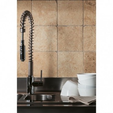 Tiber plinthe - 7,2x60cm - Teinte Natural  - Effet Pierre