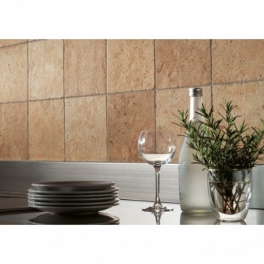 Tiber plinthe - 7,2x60cm - Teinte Natural  - Effet Pierre