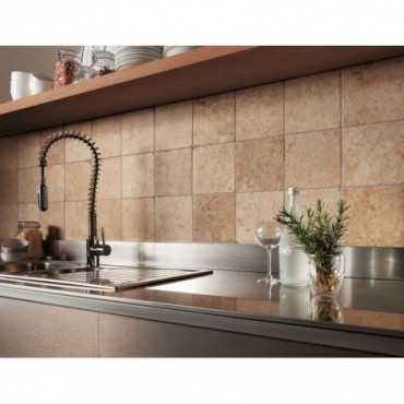 Tiber plinthe - 7,2x60cm - Teinte Natural  - Effet Pierre