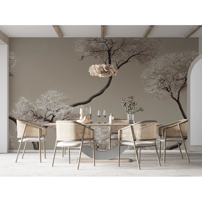 Papier peint Arbre Blooming Glow