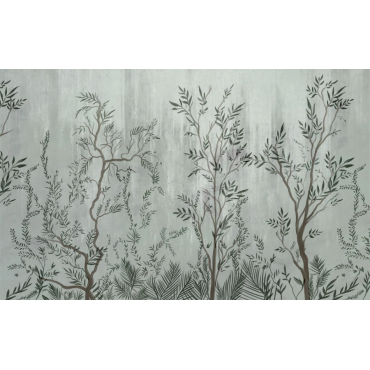 Papier peint forêt tropicale