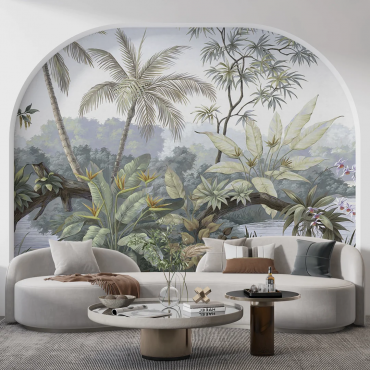Papier peint Jungle Tendance