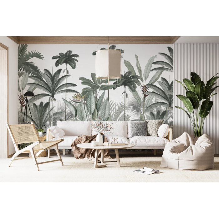 Papier peint panoramique Jungle Eden