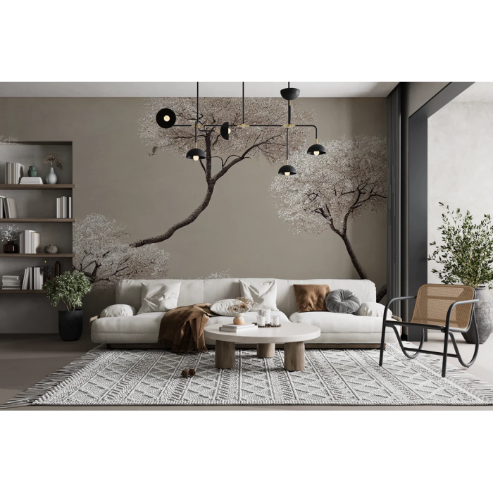 Papier peint Arbre Blooming Glow