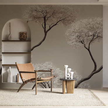 Papier peint Arbre Blooming Glow