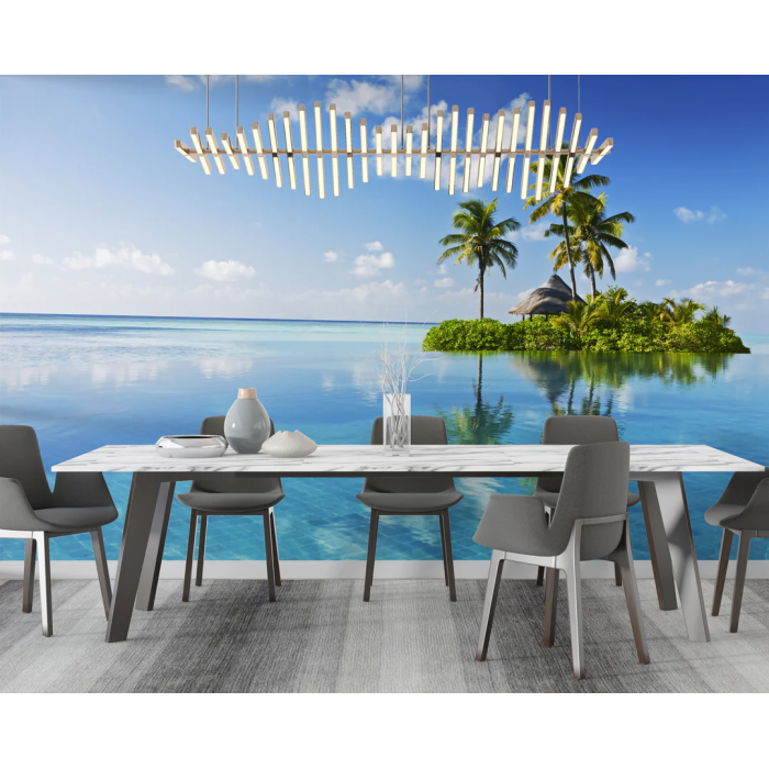 Papier peint île paradisiaque