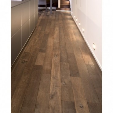 Parquet - Largeur 110mm - Scié Poivre Noir