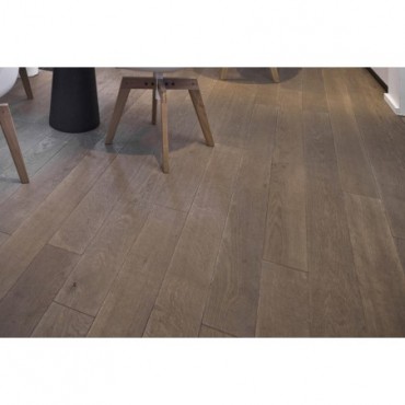 Parquet - Largeur 130mm - Scié Poivre Gris