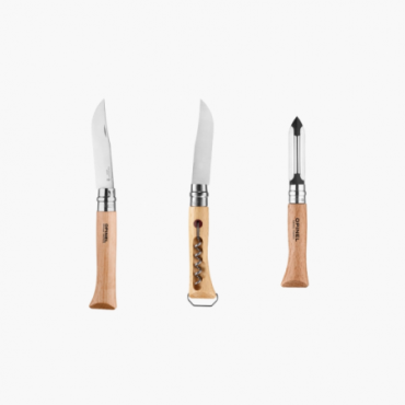 Kit cuisine nomade - Opinel - N°10, Tire Bouchon et décapsuleur