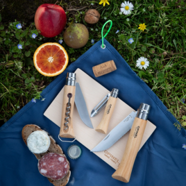 Kit cuisine nomade - Opinel - N°10, Tire Bouchon et décapsuleur