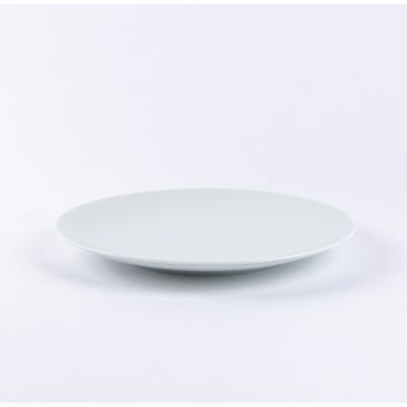 Assiette plate ronde 25 cm blanche