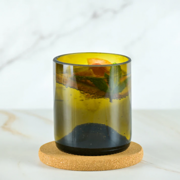 Verre à eau Marron