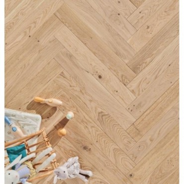Parquet Contrecollé PARKEA Bâton Rompu 90 - Bois flotté