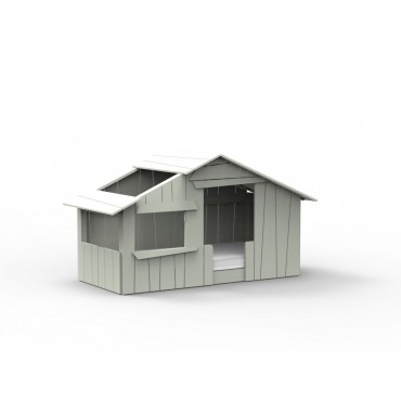 Lit Cabane Montessori (MDF...