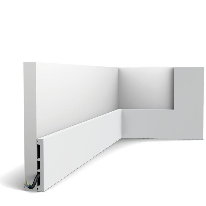Plinthe en RAL 9003 - SX163-RAL9003