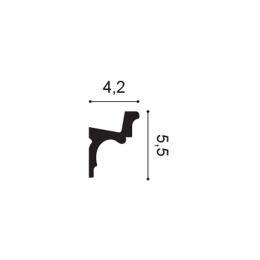 Profil d'éclairage indirect - C323