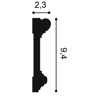 Encadrement de porte - DX121-2300