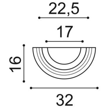 Demi-colonne - K1151