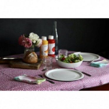 Nappe motif Graou rose - Graou Rose